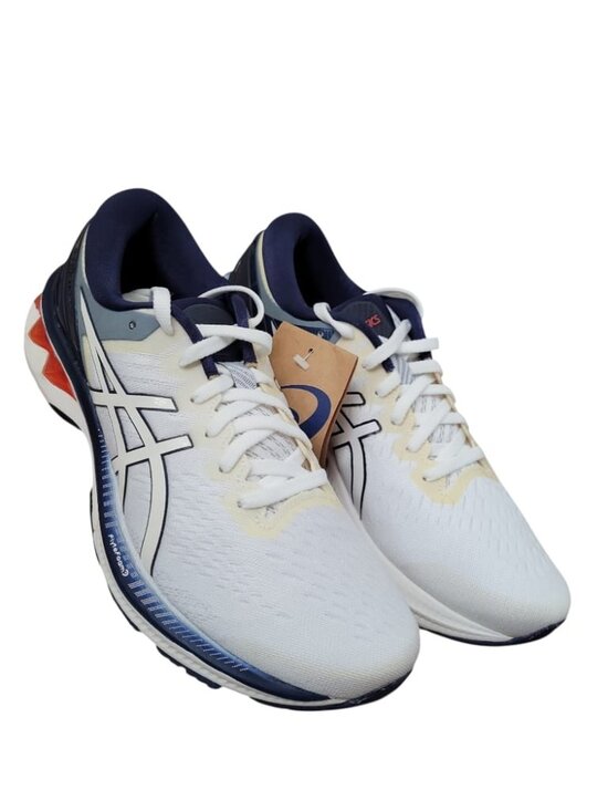 ASICS Men\'s Gel-Kayano 27 \'White Peacoat\', US 7 main image 6